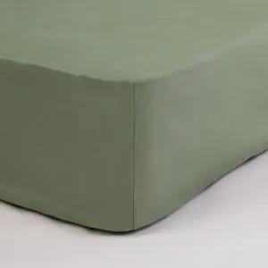 Stefan Jogi Navlaka Saten Glat Zelena 90X200X25
