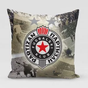 STEFAN Ukrasni Jastučić Partizan 40x40