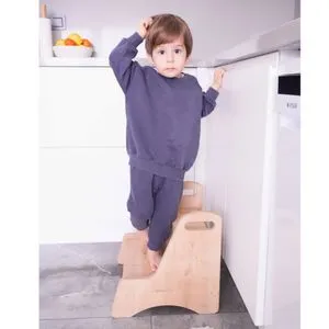 Steps Brown Kid's Step Stool