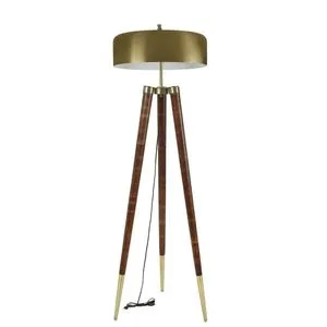 Stil Ceviz Lambader Eskitme Büyük Retro 8 Başlıklı Gold
Walnut Floor Lamp
