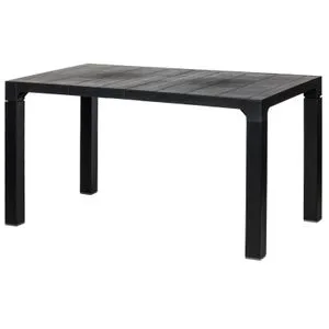 Sto plastični pravougaoni Orfeo 140x80-antracit