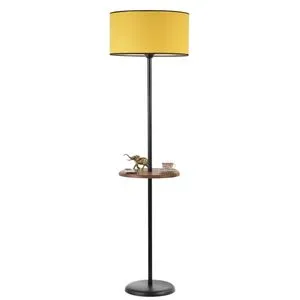 Stojeća lampa Mercan 8737-2 u crno-senap boji