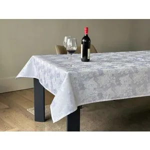 Stolnjak Delux 150x220cm Cvet - Bela boja