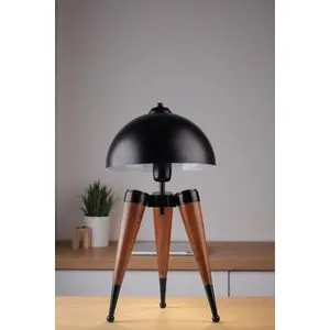 Stona Lampa 8902-1 Crna Orah