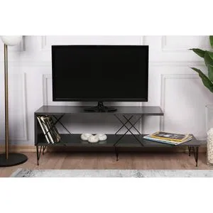 Street - Anthracite Anthracite TV Stand