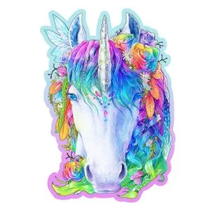 Stylish Unicorn Wooden Puzzle M (150 Pieces)