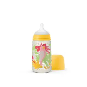 Suavinex Flašica 270Ml Fiz. S Srednjii Protok Žuta