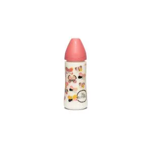 Suavinex Flašica 360Ml S Brzi Protok Roze Leptir