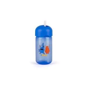 Suavinex Flašica Sa Slamcicom 340 Ml +18M Plava