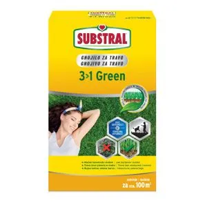 SUBSTRAL ĐUBRIVO ZA TRAVU 3 U 1 GREEN 2 KG
