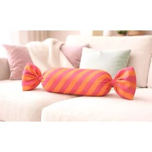 Sugar Candy - Pink, Yellow PinkYellow Cushion