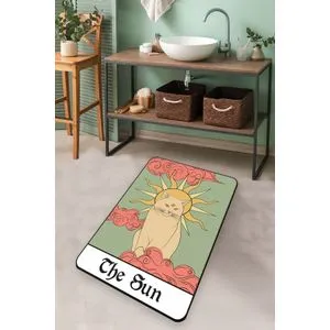Sunny The Sun Multicolor Bathmat