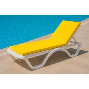Sunny - Yellow Yellow Sunlounger Cushion