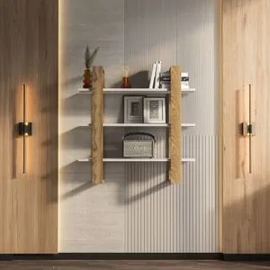 Suno - Oud Oak, White Oud Oak
White Wall Shelf