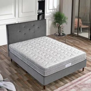 Super Grey 120 x 200 White Mattress