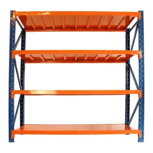 SuperHome 200x200x60cm 4x200kg Potpuno Metalna Montažna Polica