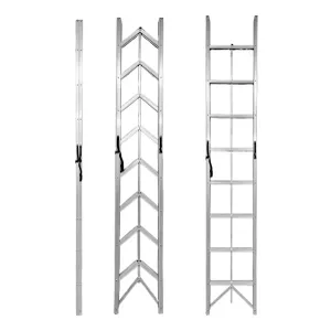 SuperStep Sklapajuće Alu Merdevine 8 Gazišta 266cm