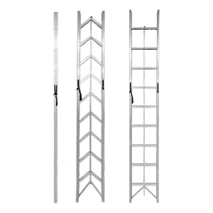 SuperStep Sklapajuće Alu Merdevine 9 Gazišta 299cm