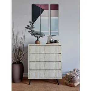 Suvera - Travertine Travertine Dresser