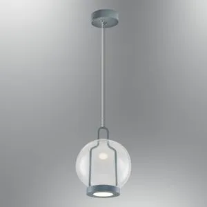 Svetiljka sa lusterom 3434-1A-16 u sivoj boji