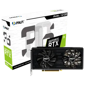 SVGA PCIE PALIT GeForce RTX 3060 Dual 12GB GDDR6 192-bit NE63060019K9-190AD