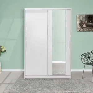 Swd-512-Bb-2 White Wardrobe