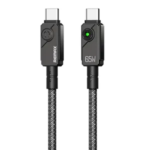 Swift Fast charging braided data cable 1.2M C36 65W(C-C) crni