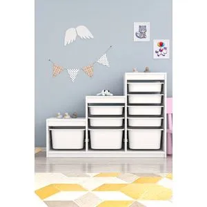 Swiss - White White Multi Purpose Cabinet