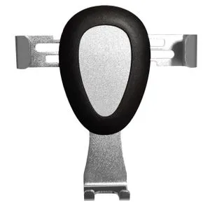 TA-CHAV-06 Silver Gembird drzac mobilnog telefona za auto 2u1 za ventilacioni otvor i staklo