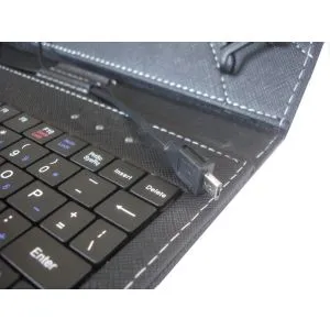 TA-PCK7-BLACK ** Gembird US Tastatura za 7 Tablet PC sa futrolom, sa micro USB konektorom(455)
