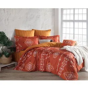 Talas Orange
White Ranforce Super King Quilt Cover Set (EU) (IT)