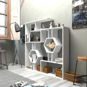 Tamara - White White Bookshelf