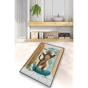 Tame Your Tiger Višenamenski Kupatilski Tepih