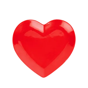 Tanjir Srce (Love), crveni, 28 cm, DOIY