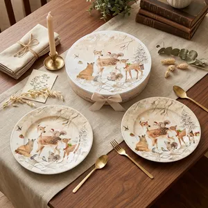 Tanjiri dezertni Bambi 19 cm, set 2 kom OP25435