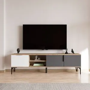 Tarz - White, Anthracite, Oak White
Anthracite
Oak TV Stand