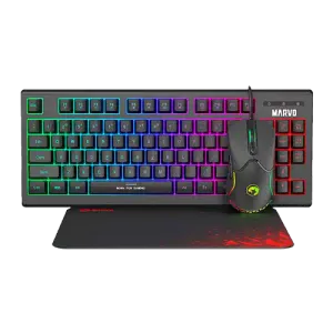 Tastatura + Miš Marvo Scorpion CM310 Crna