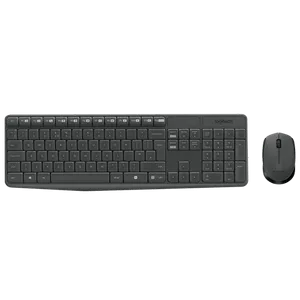 Tast+mis Logitech MK235 Wireless USB Gray US 920-007931