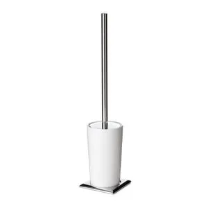 TATAY ČETKA ZA WC RONDA 8,5X8,5X37,5CM ABS INOX