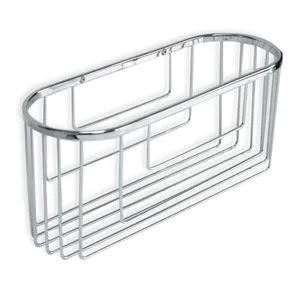 TATAY OVALNA ŽICANA POLICA DUBOKA 11X13X30CM INOX 6606500