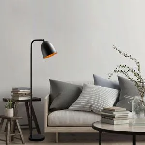 Tattoo - 4090 Black Floor Lamp