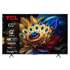 TCL 65C655 Televizor 65" QLED, 4K, HDR PRO, Smart, Google TV