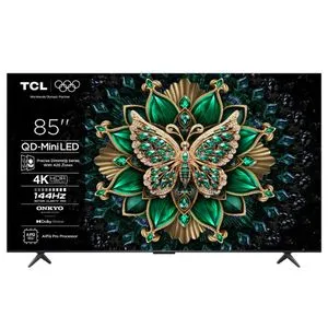 TCL 85C6K Televizor 85" MiniLED-QLED, 4K, UHD, Google TV