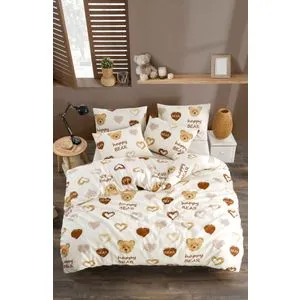 Teddy Bear Heart Mustard
White
Grey
Pink Single Quilt Cover Set (FR)