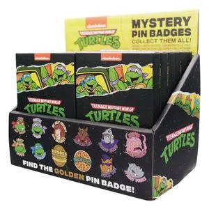 Teenage Mutant Ninja Turtles Mystery Pin Badge CDU Blind Boxe