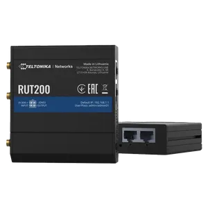 Teltonika RUT200 Industrial LTE WiFi Router, 4G, 1xWAN, 1xLAN, 1xSIM