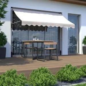 Tenda za terasu i balkon sa podešavanjem visine 2x1.2m Beige Multigarden