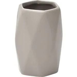 TENDANCE ČAŠA DIJAMANT 11,5X7,5CM KERAMIKA SIVO SMEĐA 6180165