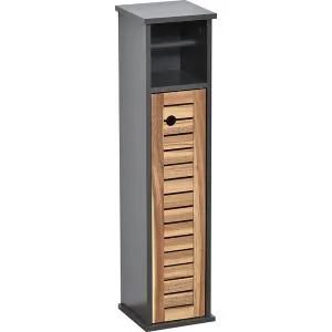 TENDANCE ACACIA DRŽAČ TOALETNOG PAPIRA SA OSTAVOM 18X18X75 MDF  9912671