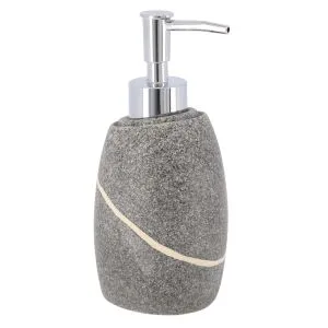 Tendance dozer za sapun stone effect 17x9.1x8.5 cm poliresin siva 62153180